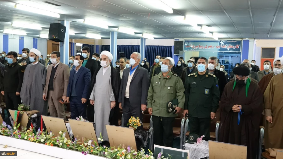 افتتاح یادمان شهدای گمنام دانشگاه فرهنگیان استان کردستان
 4