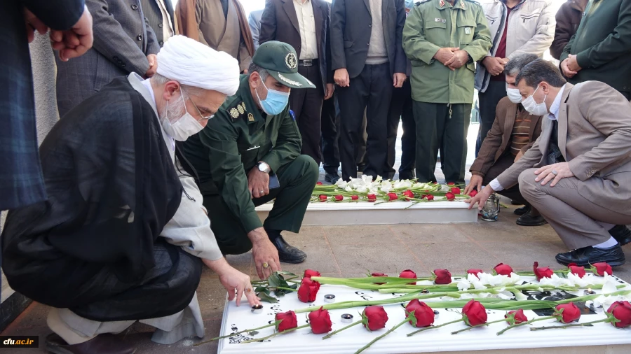 افتتاح یادمان شهدای گمنام دانشگاه فرهنگیان استان کردستان
 3