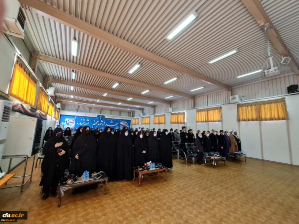 اولین سالگرد تدفین شهید گمنام دانشگاه فرهنگیان استان آذربایجان شرقی برگزار شد. 2