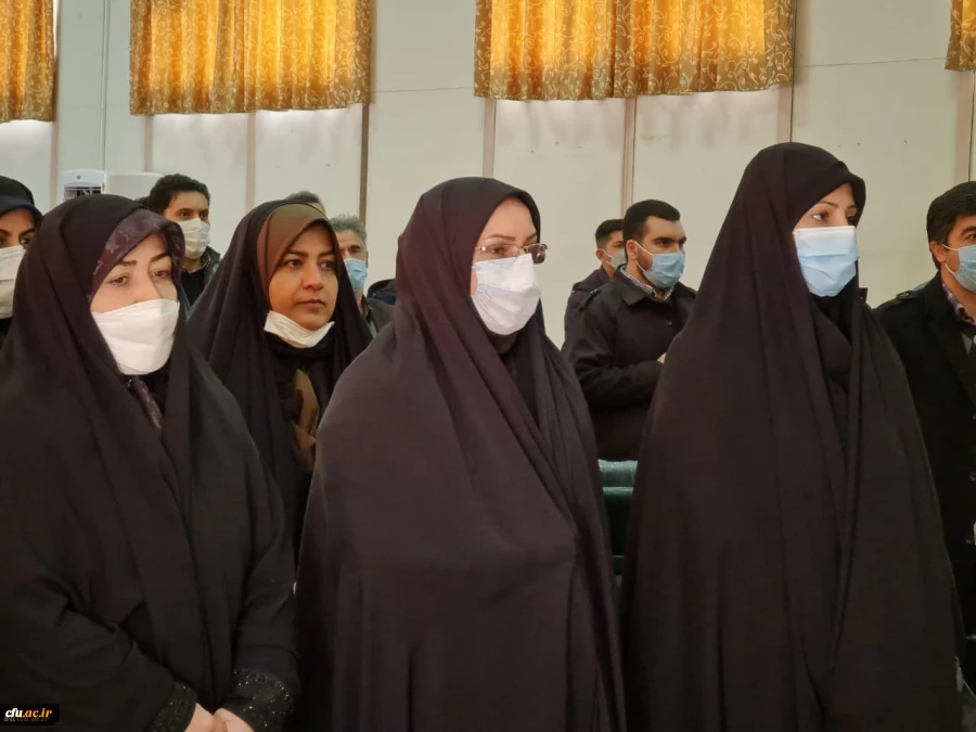 اولین سالگرد تدفین شهید گمنام دانشگاه فرهنگیان استان آذربایجان شرقی برگزار شد. 5