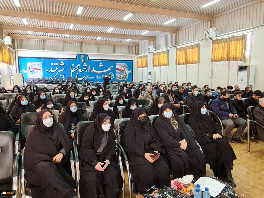 اولین سالگرد تدفین شهید گمنام دانشگاه فرهنگیان استان آذربایجان شرقی برگزار شد. 6