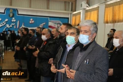 اولین سالگرد تدفین شهید گمنام دانشگاه فرهنگیان استان آذربایجان شرقی برگزار شد. 8