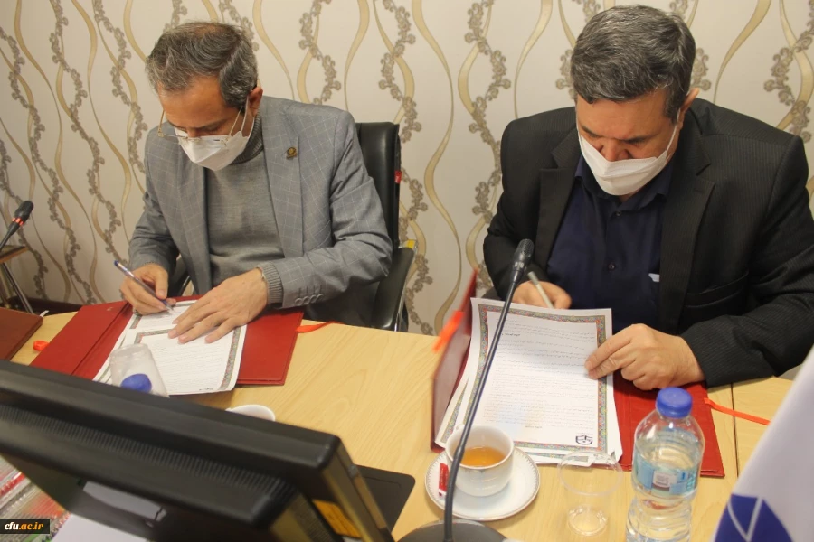انعقاد تفاهم نامه همکاری بین دانشگاه فرهنگیان  و موسسه پژوهش و برنامه ریزی آموزش عالی  2