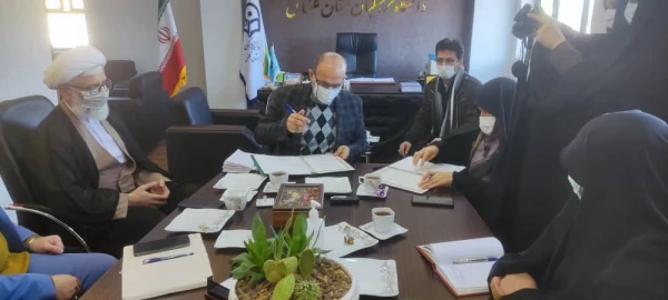 امضای تفاهم نامه همکاری دانشگاه فرهنگیان گلستان و حوزه علمیه خواهران 6