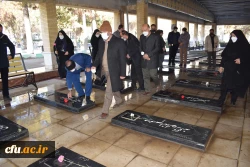 تجدید میثاق کارکنان دانشگاه فرهنگیان کرمانشاه با آرمانهای امام راحل و شهدای انقلاب اسلامی 4