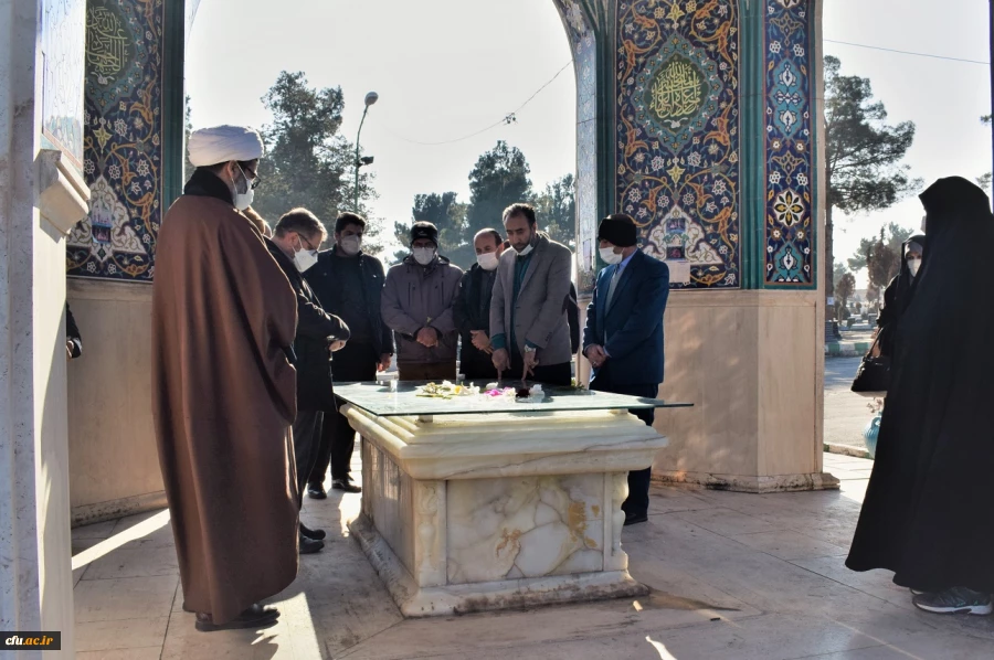 تجدید میثاق کارکنان دانشگاه فرهنگیان کرمانشاه با آرمانهای امام راحل و شهدای انقلاب اسلامی 5