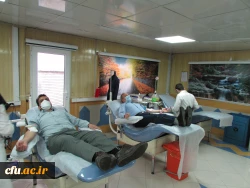 اهداء خون جمعی از کارکنان دانشگاه فرهنگیان استان مرکزی 2