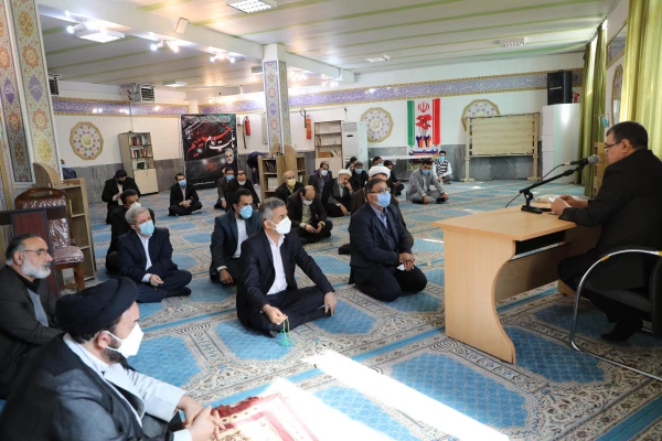 سخنرانی دکتر خنیفر در نمازخانه سازمان مرکزی 8