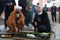 تجدید میثاق خانواده بزرگ دانشگاه فرهنگیان آذربایجانشرقی با آرمانهای شهداوامام شهیدان  3