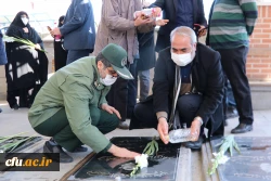 تجدید میثاق خانواده بزرگ دانشگاه فرهنگیان آذربایجانشرقی با آرمانهای شهداوامام شهیدان  4