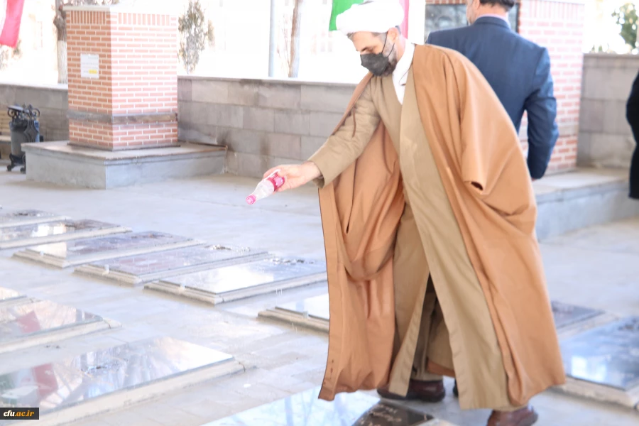 تجدید میثاق خانواده بزرگ دانشگاه فرهنگیان آذربایجانشرقی با آرمانهای شهداوامام شهیدان  5