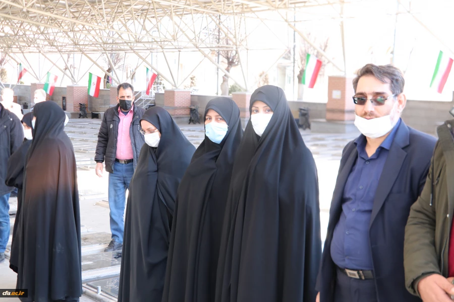 تجدید میثاق خانواده بزرگ دانشگاه فرهنگیان آذربایجانشرقی با آرمانهای شهداوامام شهیدان  8