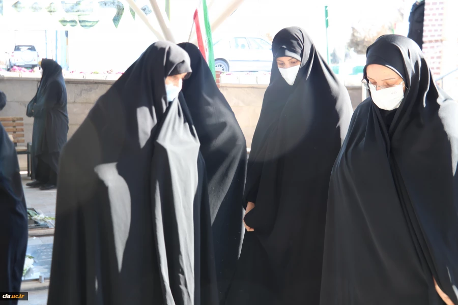 تجدید میثاق خانواده بزرگ دانشگاه فرهنگیان آذربایجانشرقی با آرمانهای شهداوامام شهیدان  7