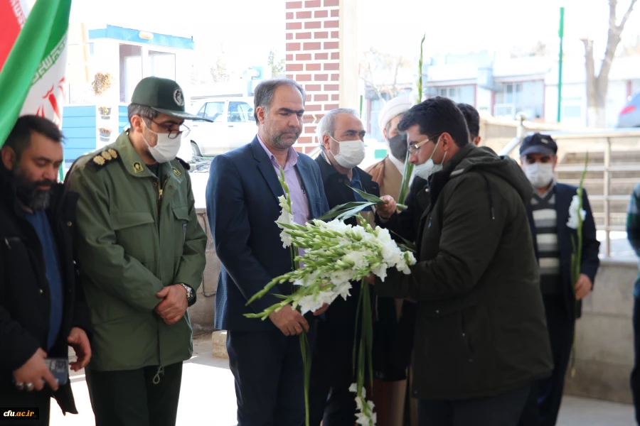 تجدید میثاق خانواده بزرگ دانشگاه فرهنگیان آذربایجانشرقی با آرمانهای شهداوامام شهیدان  13