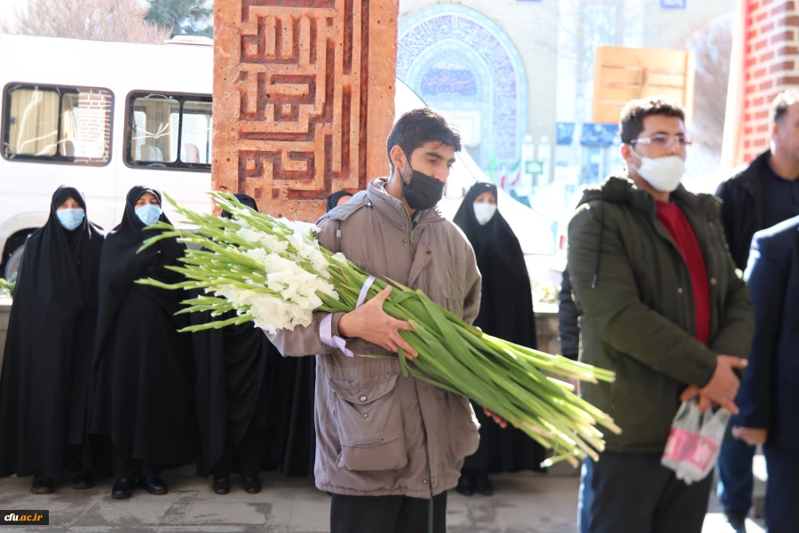 تجدید میثاق خانواده بزرگ دانشگاه فرهنگیان آذربایجانشرقی با آرمانهای شهداوامام شهیدان  15
