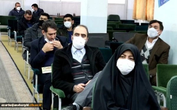 محفل انس با قرآن کریم به مناسبت ایام الله دهه مبارکه فجر به همت واحد فرهنگی و امور دانشجویی دانشگاه فرهنگیان استان آذربایجان شرقی برگزار شد 7