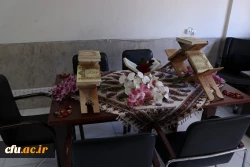 طرح کرسی های تلاوت و سلسله محافل انس با قرآن کریم و افتتاح دارالقرآن و العتره پردیس نسیبه 5