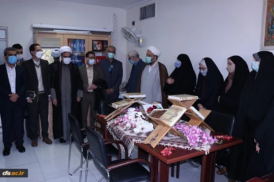 طرح کرسی های تلاوت و سلسله محافل انس با قرآن کریم و افتتاح دارالقرآن و العتره پردیس نسیبه 7