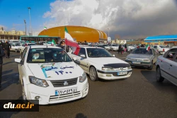 حضور پر شور و انقلابی دانشگاه فرهنگیان در راهپیمایی خودرویی 22 بهمن 1400 4