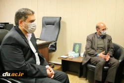 دیدار رئیس و معاونین دانشگاه فرهنگیان قزوین با سرپرست اداره کل آموزش و پرورش استان 3