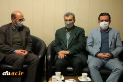دیدار رئیس و معاونین دانشگاه فرهنگیان قزوین با سرپرست اداره کل آموزش و پرورش استان 4