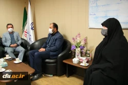 دیدار رئیس و معاونین دانشگاه فرهنگیان قزوین با سرپرست اداره کل آموزش و پرورش استان 6