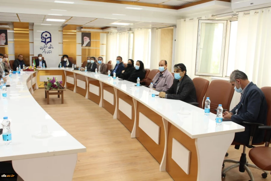 
با حضور جمعی از مسئولان و کارکنان دانشگاه

آئین تجلیل از بازنشستگان جدید دانشگاه فرهنگیان استان بوشهر در سالن کنفرانس پردیس علامه طباطبایی بوشهر برگزار شد.
 4