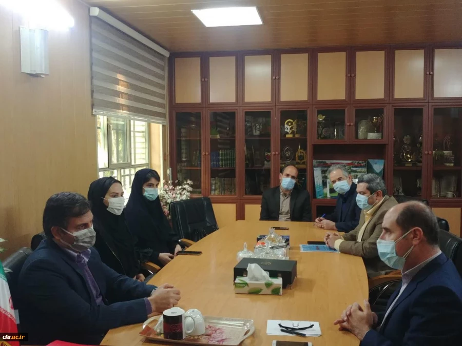 انعقاد تفاهنامه همکاری بین دانشگاه فرهنگیان البرز و هیأت ورزش های همگانی استان البرز 3