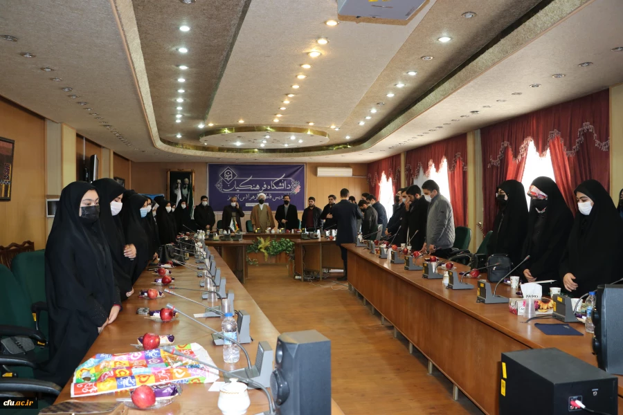 مراسم تکریم و معارفه مسئول بسیج دانشجویی خواهران پردیس حضرت فاطمه الزهرا {س} دانشگاه فرهنگیان استان آذربایجان شرقی برگزار شد 6