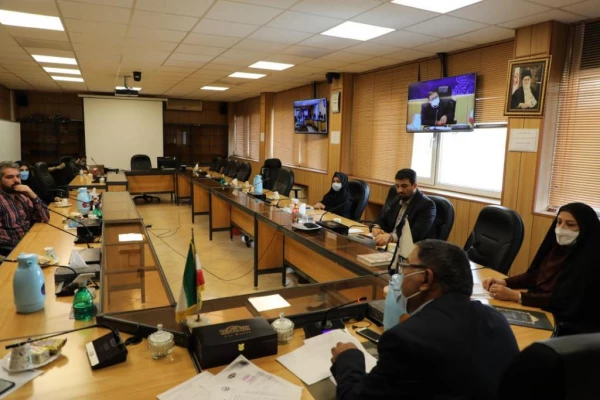 آیین اختتامیه جشنواره طراحی رسانه های فرهنگی، ورزشی یادواره شهید حاج قاسم سلیمانی 7