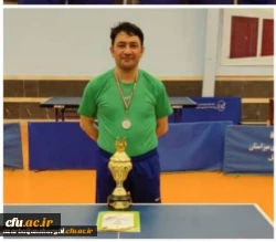 درخشش آقای رضا سلطانی در مسابقات تنیس روی میز کارکنان دولت در شمال غرب کشور و راهیابی به مسابقات کشوری 5