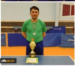 درخشش آقای رضا سلطانی در مسابقات تنیس روی میز کارکنان دولت در شمال غرب کشور و راهیابی به مسابقات کشوری 7