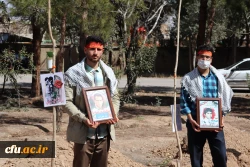 کاشت نهال درخت به یاد شهدای دانشگاه فرهنگیان استان اصفهان 3