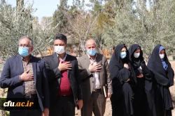 کاشت نهال درخت به یاد شهدای دانشگاه فرهنگیان استان اصفهان 10