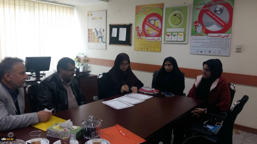 جلسه تمدید انعقاد تفاهم نامه همکاری مشترک اداره کل مشاوره، بهداشت و سلامت با دفتر بهبود تغذیه جامعه وزارت بهداشت، درمان و آموزش پزشکی برگزار شد 2