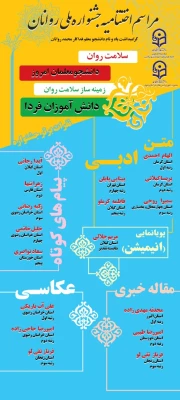 برگزیدگان جشنواره کشوری سلامت روان دانشجومعلمان زمینه ساز سلامت روان دانش اموزان در شهر مقدس مشهد معرفی شدند 3