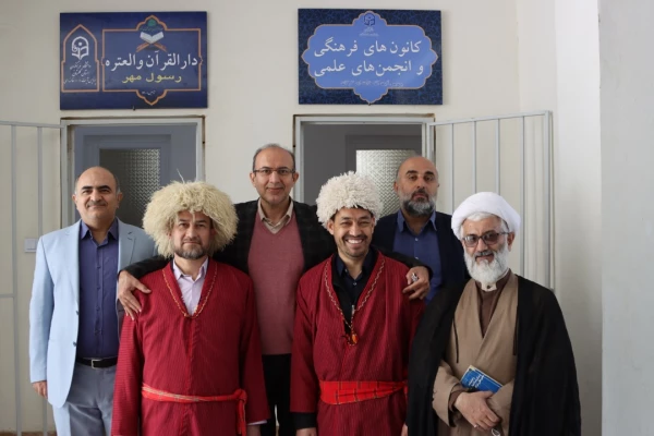 افتتاح دارالقرآن والعتره رسول مهر در پردیس آیت الله خامنه ای گرگان 4