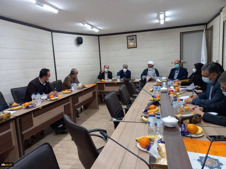 بازدید مدیرکل و شورای معاونین اداره کل آموزش و پرورش استان از دانشگاه فرهنگیان البرز 9