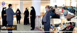 بازدید نمایندگان سازمان مرکزی از فعالیت های فرهنگی و اجتماعی در پردیس ها و مراکز استان 3