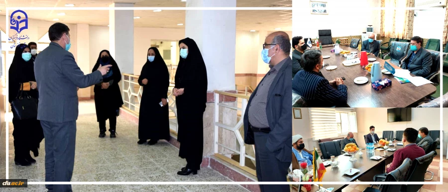 بازدید نمایندگان سازمان مرکزی از فعالیت های فرهنگی و اجتماعی در پردیس ها و مراکز استان 3