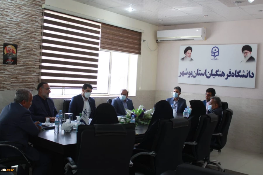 
رئیس دانشگاه فرهنگیان استان بوشهر در دیدار با مدیرکل تربیت بدنی دانشگاه فرهنگیان

از برگزاری رویدادهای ملی در بوشهر استقبال می کنیم
 7