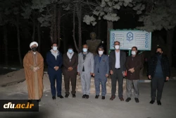 اولین کاروان راهیان نور دانشجو معلمان پردیس های خواهران و برادران دانشگاه فرهنگیان  استان آذربایجان شرقی  به مناطق عملیاتی جنوب 8