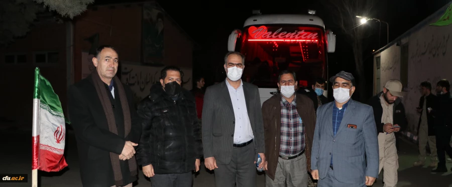 اولین کاروان راهیان نور دانشجو معلمان پردیس های خواهران و برادران دانشگاه فرهنگیان  استان آذربایجان شرقی  به مناطق عملیاتی جنوب 11