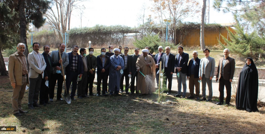 برگزاری آئین پویش درختکاری یابود ۱۴۱ شهید دانشگاه فرهنگیان خراسان رضوی 2