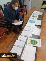 بازدید ناظر فعالیت های فرهنگی و اجتماعی و شناسنامه آماری از مدیریت و پردیس های دانشگاه فرهنگیان استان کرمان 4