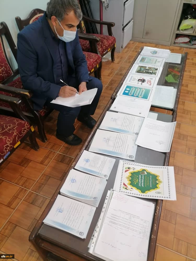 بازدید ناظر فعالیت های فرهنگی و اجتماعی و شناسنامه آماری از مدیریت و پردیس های دانشگاه فرهنگیان استان کرمان 4