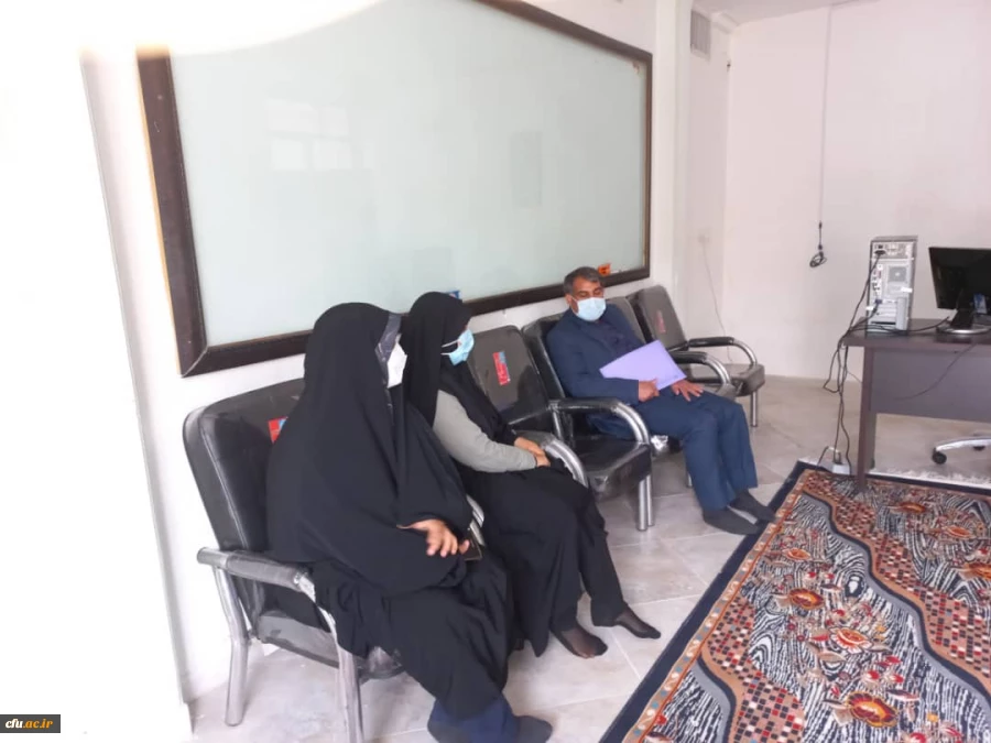 بازدید ناظر فعالیت های فرهنگی و اجتماعی و شناسنامه آماری از مدیریت و پردیس های دانشگاه فرهنگیان استان کرمان 5