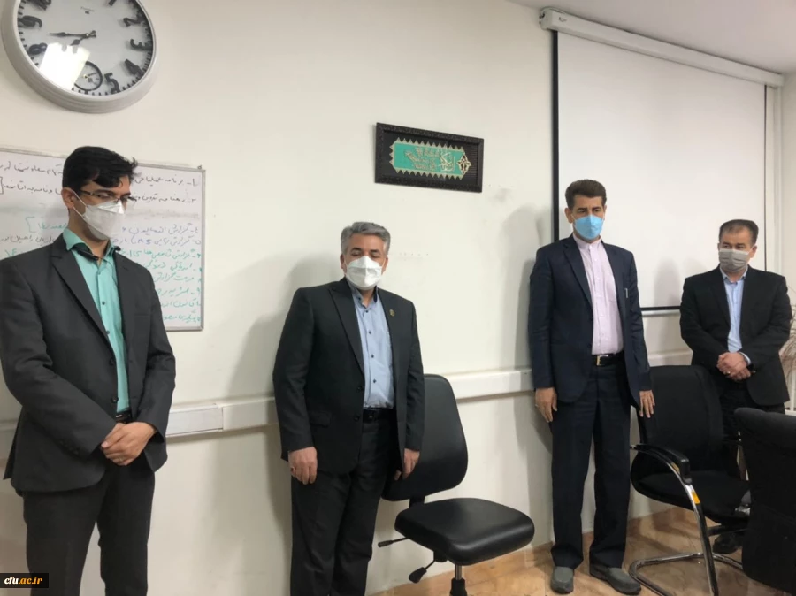 تقدیر و تشکر از  جناب آقای دکتر احمدی مدیرکل دفتر نظارت و ارزیابی فرزند و یادگار شهید 2