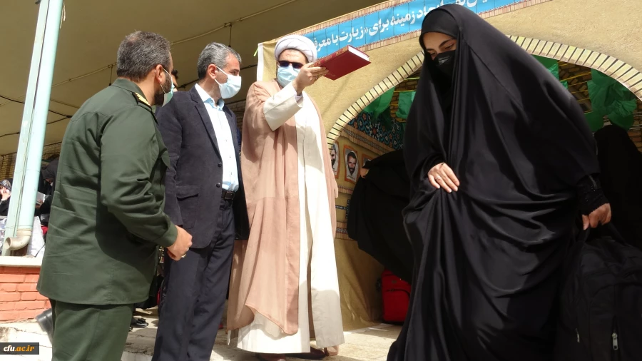 اعزام 60 دانشجو معلم دانشگاه فرهنگیان لرستان به مناطق جنگی جنوب در قالب اردوی راهیان نور 7