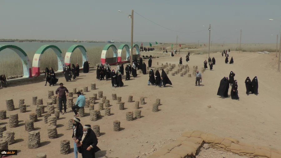 اعزام 60 دانشجو معلم دانشگاه فرهنگیان لرستان به مناطق جنگی جنوب در قالب اردوی راهیان نور 9